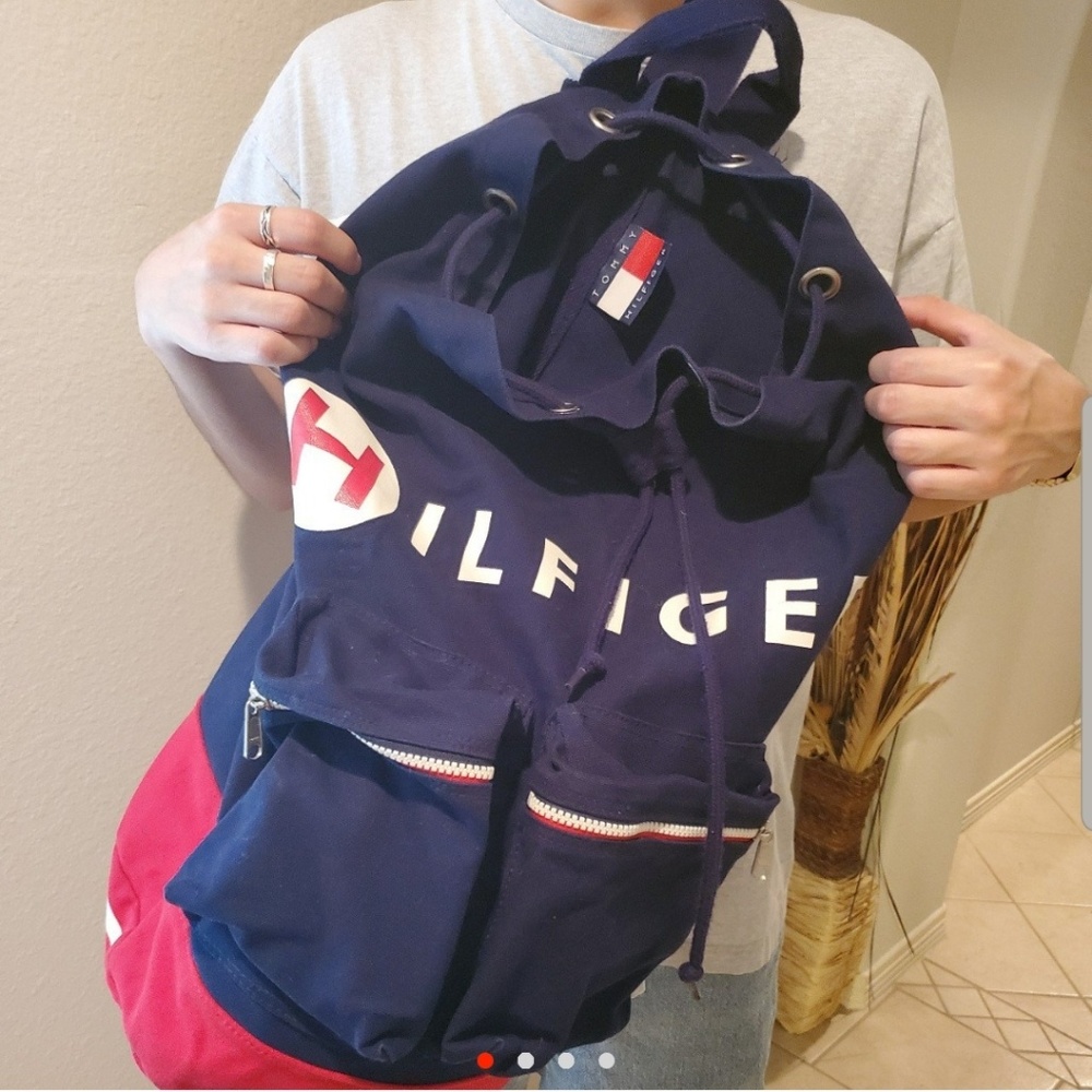 90s Tommy Hilfiger laundry bag